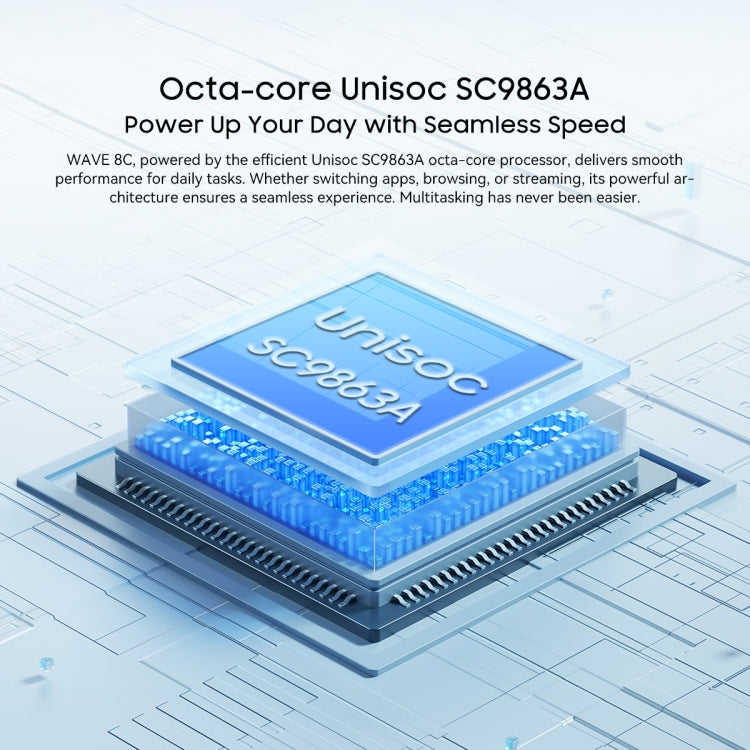 Blackview WAVE 8C, 2GB+64GB, 6.56 inch Android 14 GO Unisoc SC9863A Octa Core, Network: 4G, OTG (Purple) - free shipping - PMC Jewellery - Order now!