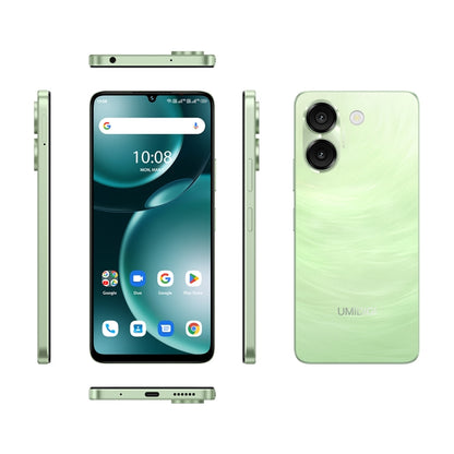 [HK Warehouse] UMIDIGI G9A, 4GB+64GB, Face ID Identification, 6.75 inch Android 14 Go UNISOC SC9863A Octa Core, Network: 4G (Galaxy Green) - UMIDIGI by UMIDIGI | Online Shopping South Africa | PMC Jewellery | Buy Now Pay Later Mobicred