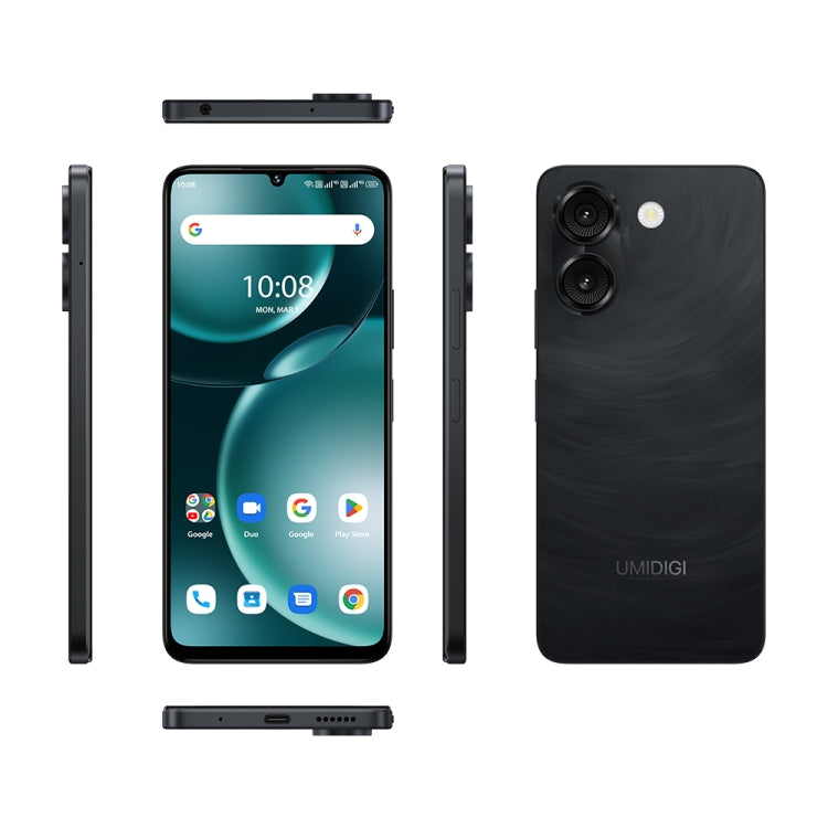 UMIDIGI G9A, 4GB+64GB, Face ID Identification, 6.75 inch Android 14 Go UNISOC SC9863A Octa Core, Network: 4G (Galaxy Black) - UMIDIGI by UMIDIGI | Online Shopping South Africa | PMC Jewellery | Buy Now Pay Later Mobicred