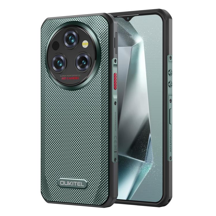 Oukitel WP35 Pro 5G Rugged Phone, 12GB+512GB, 6.6 inch Android 14 MediaTek Dimensity 6300 Octa Core, NFC, OTG, Network: 5G (Green) - free shipping - PMc TechLife - Order now!