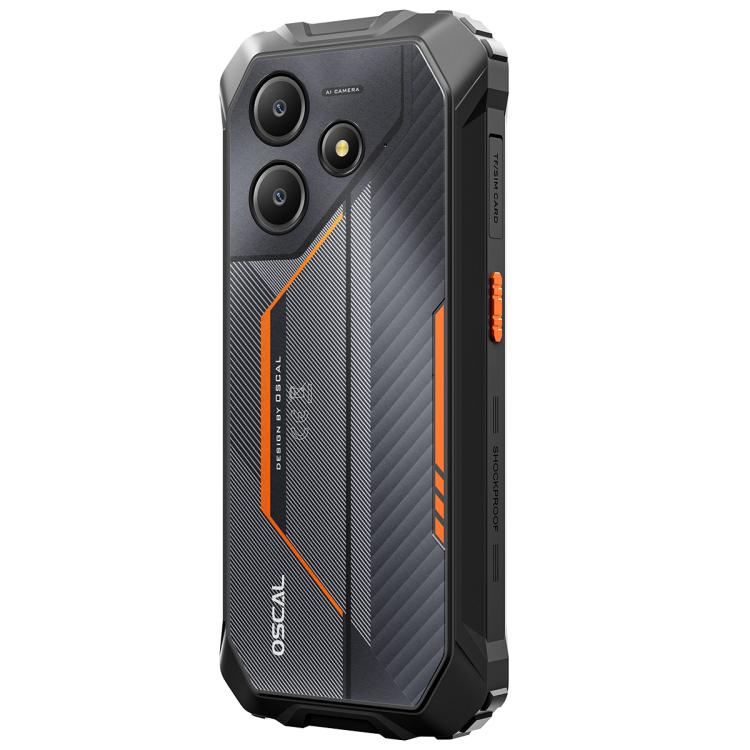 Blackview Oscal Marine 2, 4GB+64GB, 6.56 inch Android 15 Unisoc UMS9230E T615 Octa Core, Network: 4G, OTG, NFC (Orange) - free shipping - PMC TechLife - Order now!