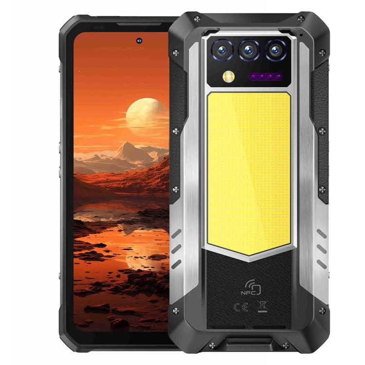 Oukitel WP100 Laser Rangefinder Rugged Phone, 12GB+512GB, 200MP Camera, Fingerprint Identification, 6.8 inch Android 14 MediaTek Dimensity 7300 Octa Core, NFC, OTG, Network: 5G (Black) - free shipping - PMC TechLife - Order now!