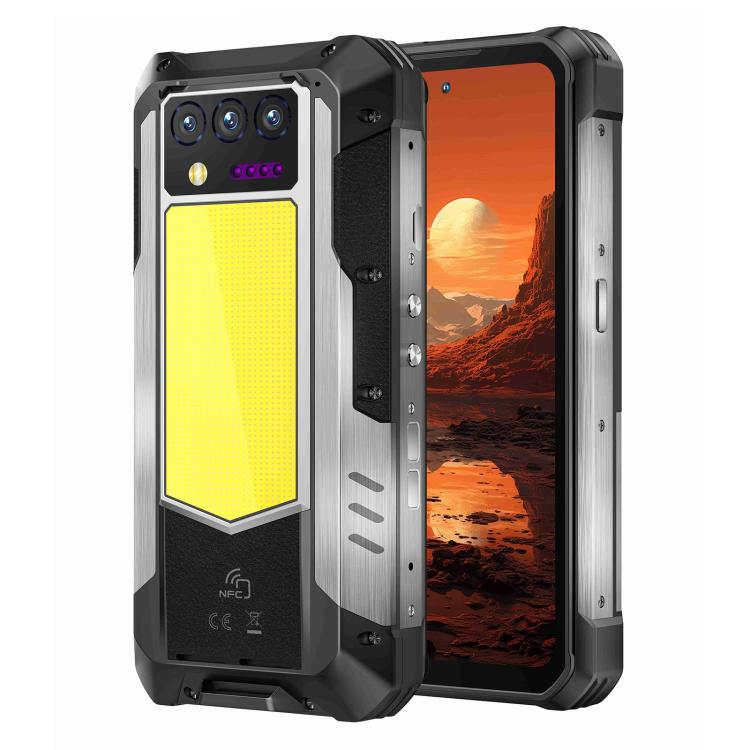 Oukitel WP100 Laser Rangefinder Rugged Phone, 12GB+512GB, 200MP Camera, Fingerprint Identification, 6.8 inch Android 14 MediaTek Dimensity 7300 Octa Core, NFC, OTG, Network: 5G (Black) - free shipping - PMC TechLife - Order now!