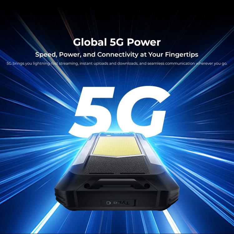 Oukitel WP100 Laser Rangefinder Rugged Phone, 12GB+512GB, 200MP Camera, Fingerprint Identification, 6.8 inch Android 14 MediaTek Dimensity 7300 Octa Core, NFC, OTG, Network: 5G (Black) - free shipping - PMC TechLife - Order now!