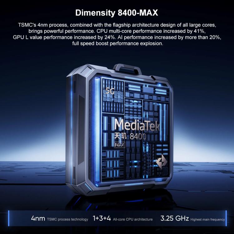 Realme Neo7 SE, 12GB+256GB, 6.78 inch Android 15 / Realme UI 6.0 MediaTek Dimensity 8400-MAX Octa Core, NFC, Network: 5G (Blue) - free shipping - PMc TechLife - Order now!