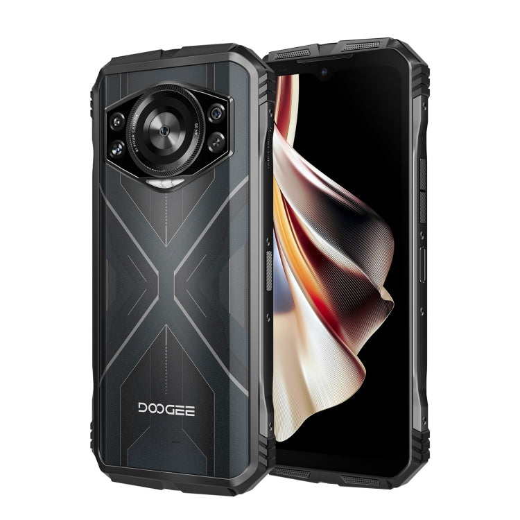 DOOGEE S Cyber, 8GB+256GB, 6.58 inch Android 14 Spreadtrum T606 Octa Core, Network: 4G, OTG, NFC (Black Silver) - DOOGEE by DOOGEE | Online Shopping South Africa | PMC Jewellery | Buy Now Pay Later Mobicred