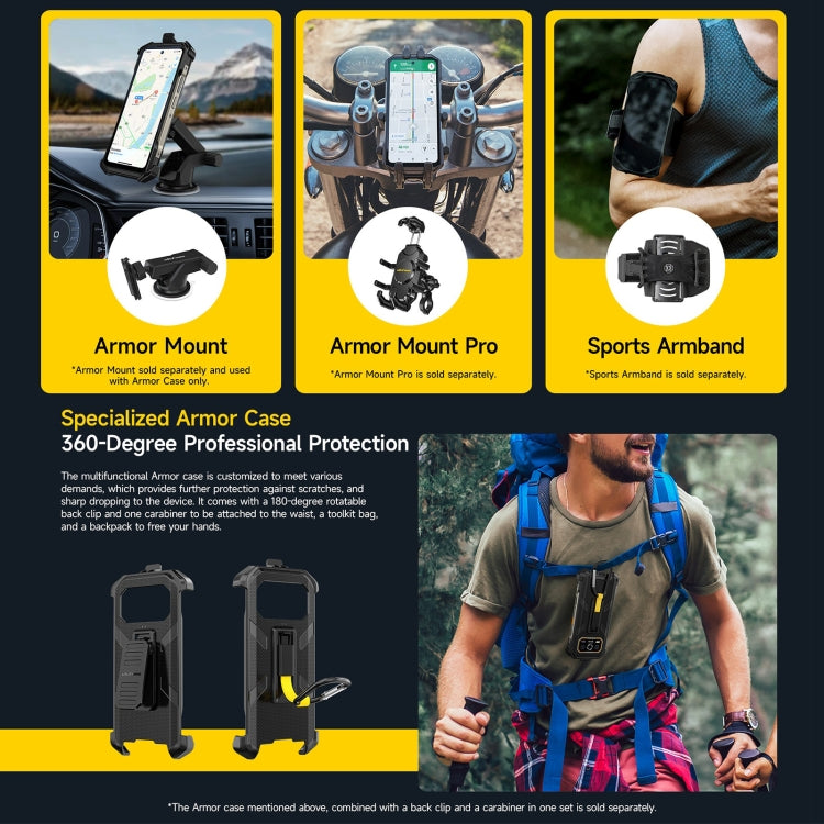 [HK Warehouse] Ulefone Armor 27T Pro Rugged Phone, Thermal Imaging, 12GB+256GB, Night Vision, 10600mAh, 6.78 inch Android 14 MediaTek Dimensity 6300 Octa Core, Network: 5G, NFC (Black) - Ulefone by PMC Jewellery | Online Shopping South Africa | PMC Jewellery | Buy Now Pay Later Mobicred