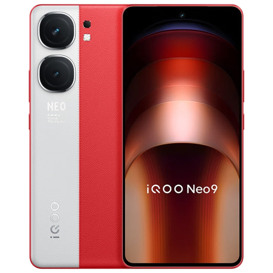 vivo iQOO Neo9, Dual Back Cameras, 16GB+256GB, Face ID / Fingerprint Identification, 6.78 inch Android 14 OriginOS 4 Snapdragon 8 Gen 2 Octa Core, OTG, NFC, Network: 5G, Support Google Play (Red) - vivo by vivo | Online Shopping South Africa | PMC Jewellery | Buy Now Pay Later Mobicred