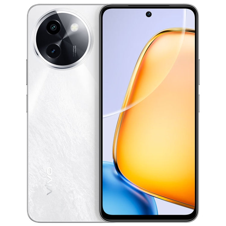 vivo Y200i, Dual Back Cameras, 8GB+256GB, Face ID Screen Fingerprint Identification, 6.72 inch Android 14.0 OriginOS 4 Snapdragon 4 Gen 2 Octa Core 2.2GHz, OTG, Network: 5G, Support Google Play (White) - vivo by vivo | Online Shopping South Africa | PMC Jewellery | Buy Now Pay Later Mobicred