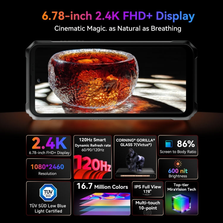 Blackview BL9000 Pro 5G, Thermal Imaging Camera, 12GB+512GB, IP68/IP69K/MIL-STD-810H, 6.78 inch Android 14 MediaTek Dimensity 8020 Octa Core, Network: 5G, NFC, OTG (Black) - free shipping - PMC TechLife - Order now!