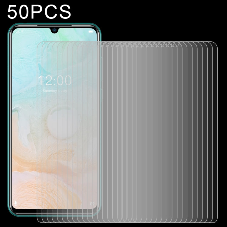 50 PCS For Doogee N20 Pro 0.26mm 9H 2.5D Tempered Glass Film - Others by PMC Jewellery | Online Shopping South Africa | PMC Jewellery | Buy Now Pay Later Mobicred