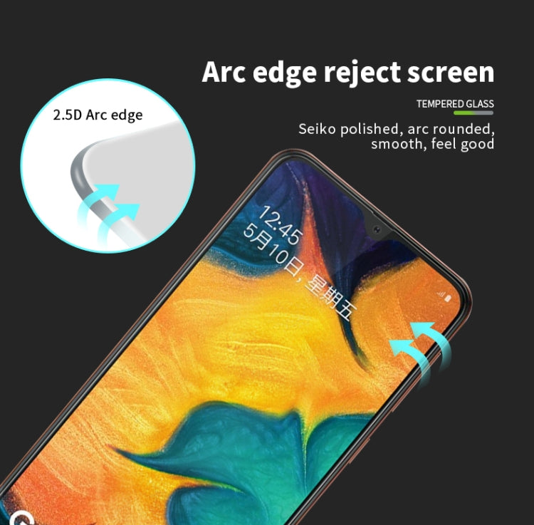 MOFI 9H 2.5D Full Glue Tempered Glass Film for Galaxy A40s(Black) - Galaxy Tempered Glass by MOFI | Online Shopping South Africa | PMC Jewellery