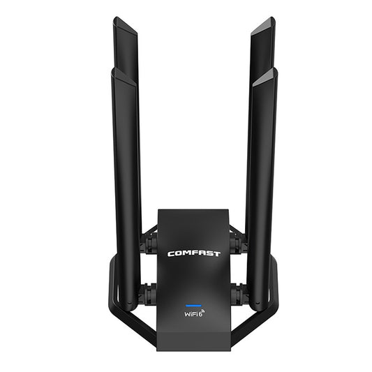 COMFAST CF-966AX Free-drive Dual Band 1800Mbps USB3.0 High Power Wireless WiFi 6 Adapter - USB Network Adapter by COMFAST | Online Shopping South Africa | PMC Jewellery | Buy Now Pay Later Mobicred