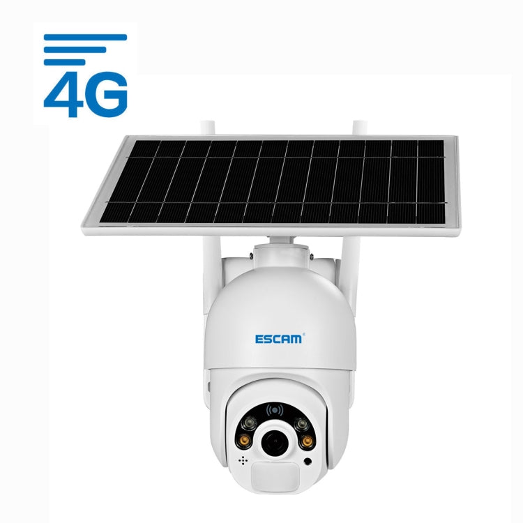 ESCAM QF450 HD 1080P 4G EU Version Solar Powered IP Camera without Memory, Support Two-way Audio & PIR Motion Detection & Night Vision & TF Card - Dome Camera by ESCAM | Online Shopping South Africa | PMC Jewellery | Buy Now Pay Later Mobicred