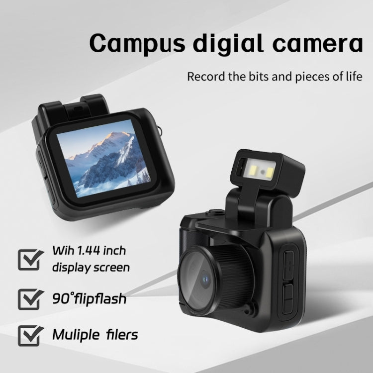 Y4000 Mini Camera 1080P HD Digital Camera with Screen Portable Retro Travel Vlog Student Small Camcorder (Black) - Video Cameras by PMC TechLife | Online Shopping South Africa | PMC TechLife | Buy Now Pay Later Mobicred
