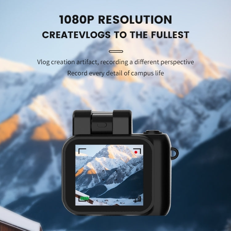 Y4000 Mini Camera 1080P HD Digital Camera with Screen Portable Retro Travel Vlog Student Small Camcorder (Black) - Video Cameras by PMC TechLife | Online Shopping South Africa | PMC TechLife | Buy Now Pay Later Mobicred