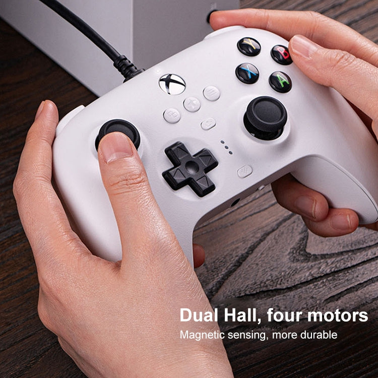 8BitDo Orion Wired Game Controller Xbox Hall Version with Game Pass Card (White) - Gamepad by 8BitDo | Online Shopping South Africa | PMC Jewellery | Buy Now Pay Later Mobicred