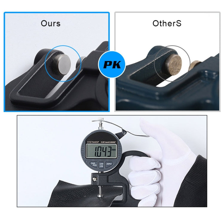 0-25mm Range 30mm Probe Digital Display Micrometer Thickness Gauge - Coating Thickness Gauge by PMC TechLife | Online Shopping South Africa | PMC TechLife | Buy Now Pay Later Mobicred