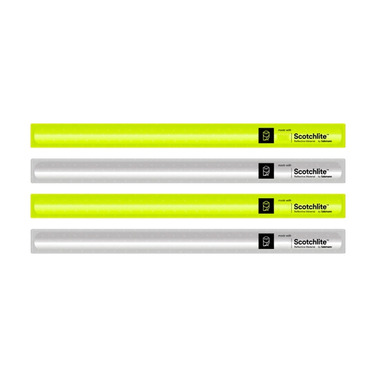 4 PCS Original Xiaomi Youpin Scotchlite Reflective Wristband Safety Reflective Wrist Belt - Wristbands by Xiaomi | Online Shopping South Africa | PMC Jewellery | Buy Now Pay Later Mobicred