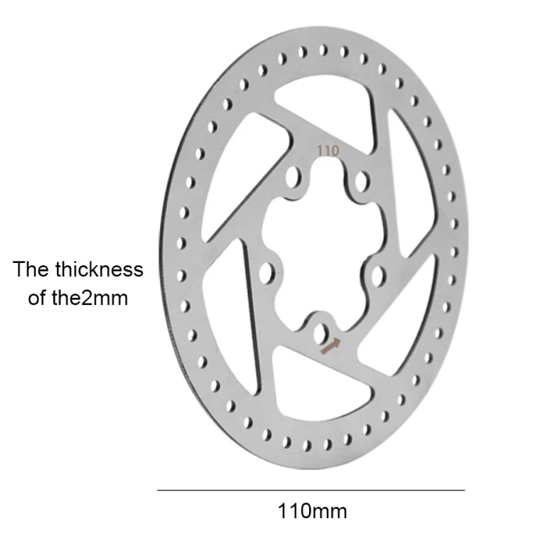 110mm Electric Scooter Brake Disc Rotor Pad Replacement Parts for Xiaomi Mijia M365 - Bicycle Brake Parts by Xiaomi | Online Shopping South Africa | PMc TechLife | Buy Now Pay Later Mobicred