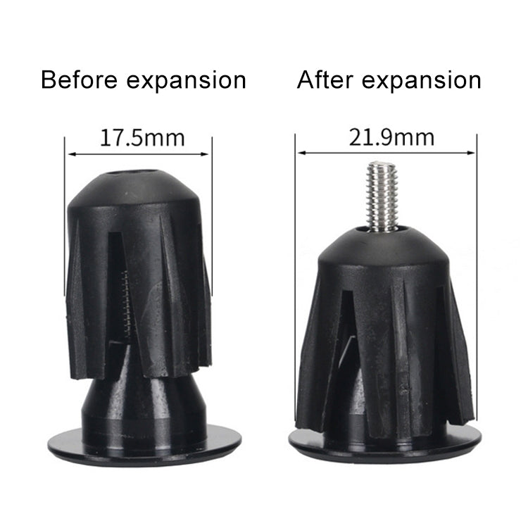 TOSEEK 1 Pair Mountain Bike Handlebar Grips Caps End Plug Aluminum Alloy Bicycle  Bar Ends Plug (Green) - Bicycle Grips by TOSEEK | Online Shopping South Africa | PMC TechLife | Buy Now Pay Later Mobicred