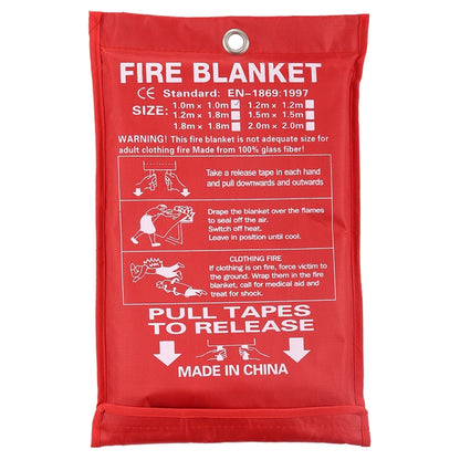 Emergency Survival Fire Blanket Shelter Safety Protector Extinguishers Tent, Size: 1.5×1.5m - Others by PMC Jewellery | Online Shopping South Africa | PMC Jewellery | Buy Now Pay Later Mobicred