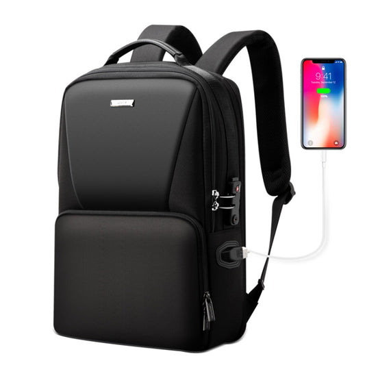 Bopai 61-02511 Business Travel Breathable Waterproof Anti-theft Man Backpack, Size: 30x15x44cm(Black) - Backpack by Bopai | Online Shopping South Africa | PMC Jewellery | Buy Now Pay Later Mobicred