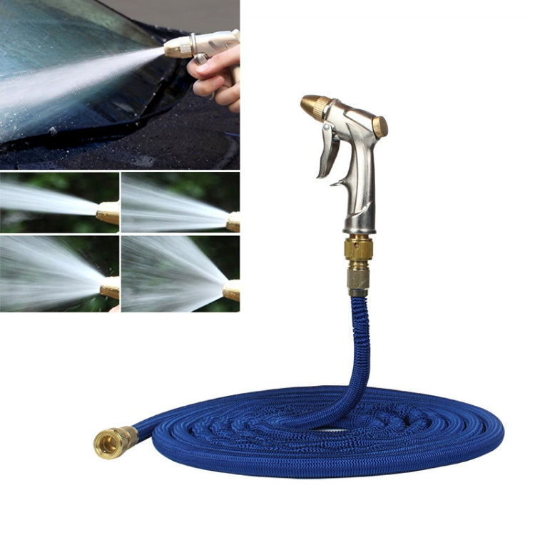 25FT 2.5m Car High Pressure Washing Tool Telescopic Water Pipe Set(Blue) - Car washing supplies by PMC Jewellery | Online Shopping South Africa | PMC Jewellery | Buy Now Pay Later Mobicred