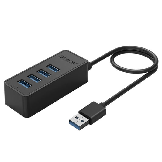 ORICO W5P-U3-100 4-Port USB 3.0 Desktop HUB with 100cm Micro USB Cable Power Supply(Black) - USB 3.0 HUB by ORICO | Online Shopping South Africa | PMC Jewellery | Buy Now Pay Later Mobicred