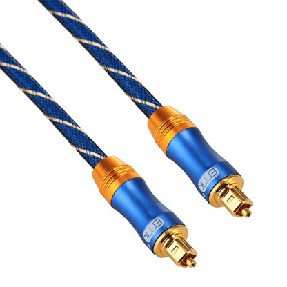 EMK LSYJ-A 15m OD6.0mm Gold Plated Metal Head Toslink Male to Male Digital Optical Audio Cable - Audio Optical Cables by EMK | Online Shopping South Africa | PMC Jewellery | Buy Now Pay Later Mobicred