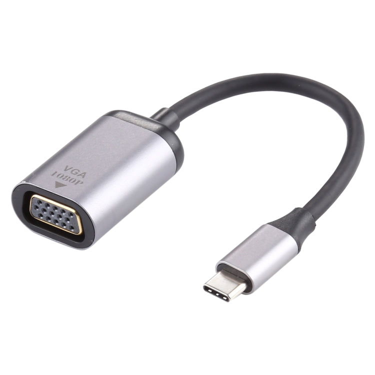 1080P VGA Female to Type-C / USB-C Male Connecting Adapter Cable - Adapter by PMC Jewellery | Online Shopping South Africa | PMC Jewellery | Buy Now Pay Later Mobicred