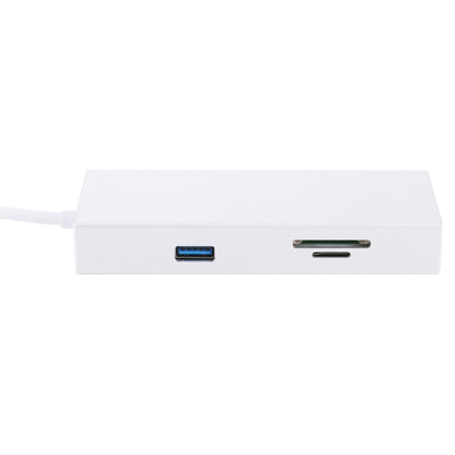 USB-C / Type-C to HDMI & RJ45 & 2 x USB 3.0 & SD & Micro SD Card Reader Adapter HUB with USB-C / Type-C Charging, For Macbook / New Macbook Pro / Huawei Matebook - Card Reader by PMC Jewellery | Online Shopping South Africa | PMC Jewellery | Buy Now Pay Later Mobicred