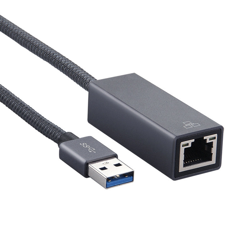 USB 3.0 AM to RJ45 Gigabit Adapter Cable, Length: 20cm - USB 3.0 by PMC Jewellery | Online Shopping South Africa | PMC Jewellery | Buy Now Pay Later Mobicred