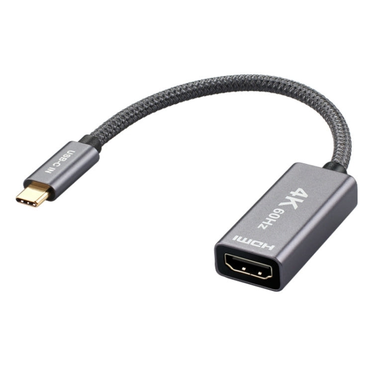 4K 60Hz USB-C / Type-C Male to HDMI Female Adapter Cable - Cable & Adapters by PMC Jewellery | Online Shopping South Africa | PMC Jewellery | Buy Now Pay Later Mobicred