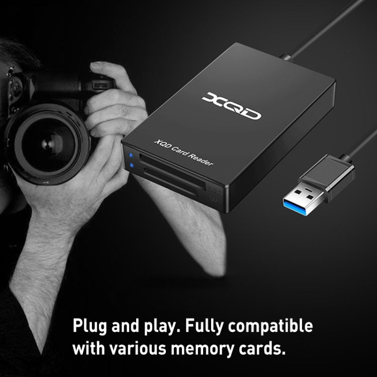 Rocketek XQD312 Type-C to SD / XQD 2 in 1 Card Reader - free shipping - PMC Jewellery - Order now!