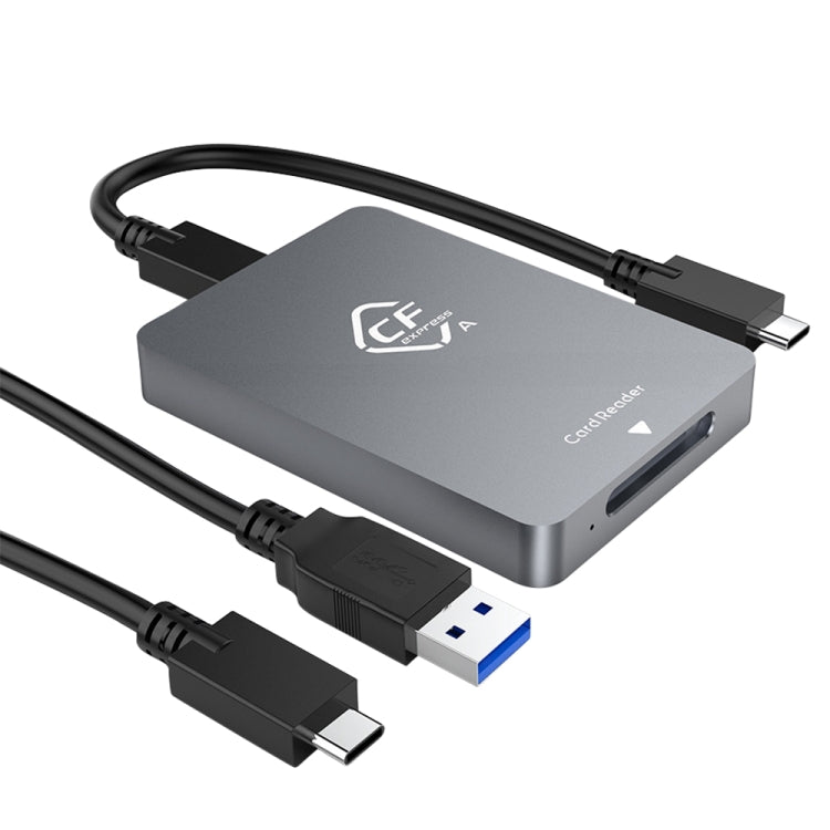 Rocketek CR325 USB3.1 Gen2 CFexpress Type B Card Reader (Silver Grey) - free shipping - PMC Jewellery - Order now!