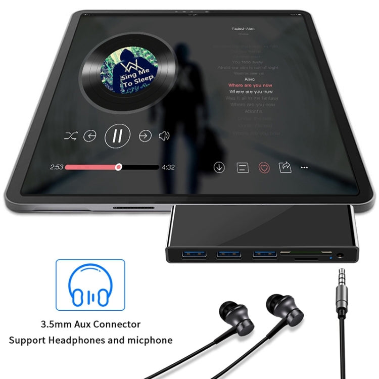Rocketek SGO772 Type-C to USB3.0 / HDMI HUB Adapter for Surface Pro GO - free shipping - PMC Jewellery - Order now!