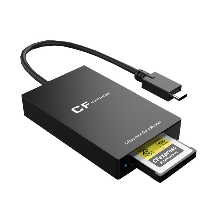 Rocketek CR315 USB3.1 Gen2 Type-C CFexpress Type B Card Reader(Black) - free shipping - PMC Jewellery - Order now!