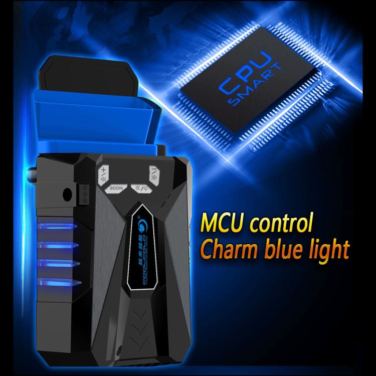 Ice Troll 5 COOLCOLD Portable Laptop Cooling Fan Air Cooler Speed Adjustable High Performance Notebook Fan Cooler Controller, AC 220V(Black) - free shipping - PMC Jewellery - Order now!