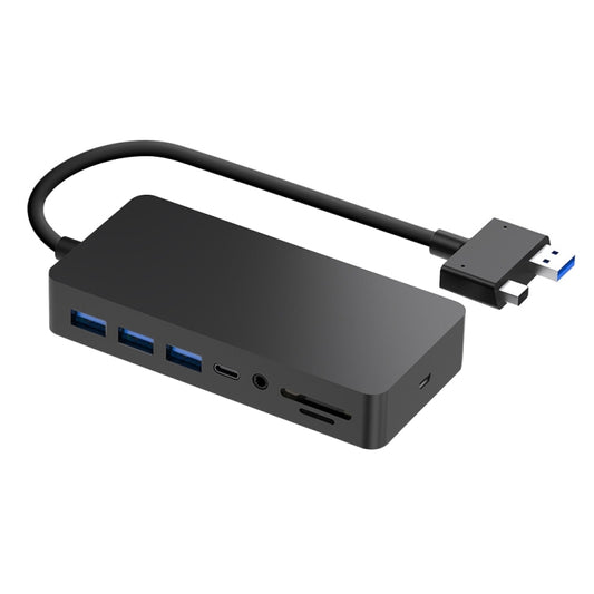 Rocketek SH701 11 in 1 100M RJ45 / USB 3.0 HUB Adapter for Surface Pro 5 / 6 - USB 3.0 HUB by ROCKETEK | Online Shopping South Africa | PMC Jewellery | Buy Now Pay Later Mobicred