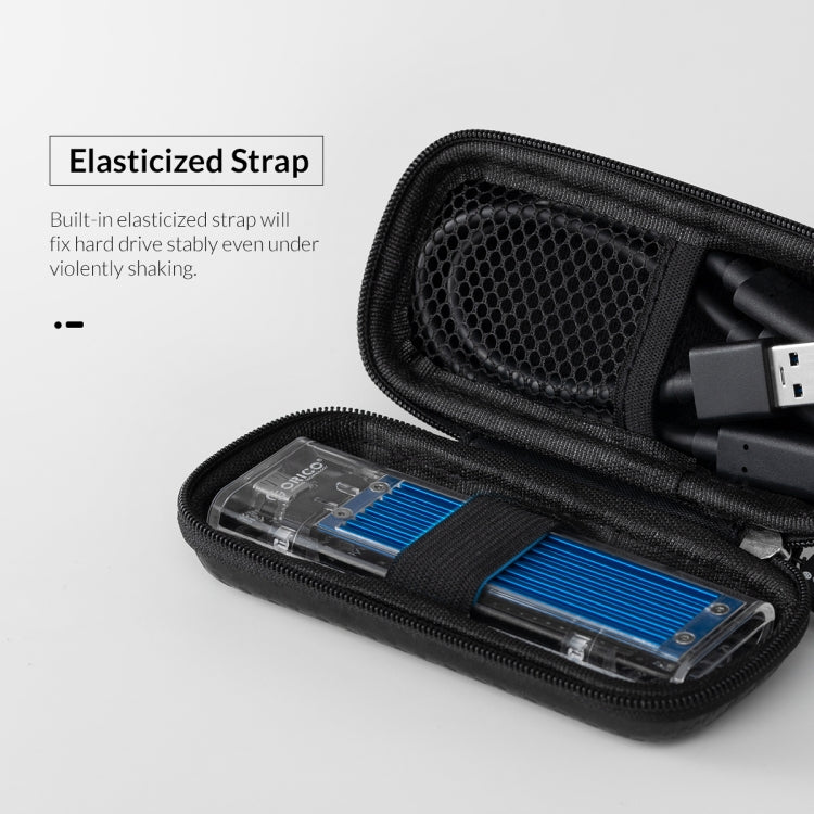 ORICO-M2PH01-BK-BP M.2 Hard Drive EVA Case Storage Bag (Black) - Hard Drive Bags & Cases by ORICO | Online Shopping South Africa | PMC TechLife | Buy Now Pay Later Mobicred