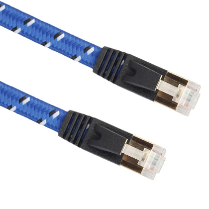 1m Gold Plated CAT-7 10 Gigabit Ethernet Ultra Flat Patch Cable for Modem Router LAN Network, Built with Shielded RJ45 Connector - Lan Cable and Tools by PMC Jewellery | Online Shopping South Africa | PMC Jewellery