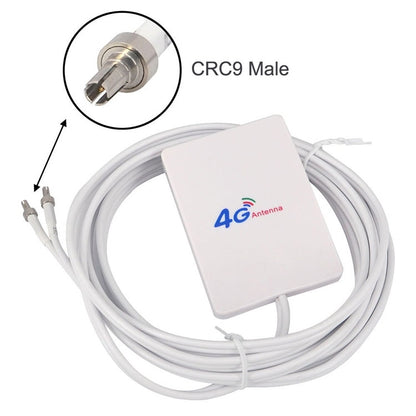 28dBi 4G Antenna with CRC9 Male Connector for 4G LTE FDD/TDD Router - DVB-T & Simulation Antenna by PMC Jewellery | Online Shopping South Africa | PMC Jewellery