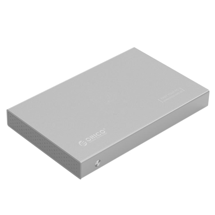 ORICO 2518S3 USB3.0 External Hard Disk Box Storage Case for 7mm & 9.5mm 2.5 inch SATA HDD / SSD (Silver) - HDD Enclosure by ORICO | Online Shopping South Africa | PMC Jewellery | Buy Now Pay Later Mobicred