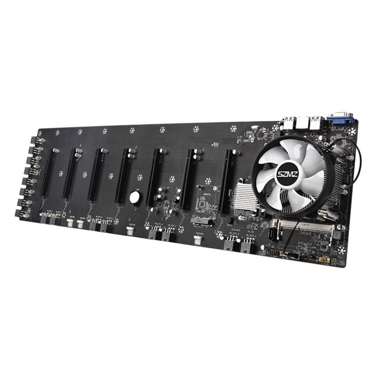 SZMZ ETH-B75 Professional Multi-slots Motherboard with Fan - Motherboard by PMC Jewellery | Online Shopping South Africa | PMC Jewellery | Buy Now Pay Later Mobicred