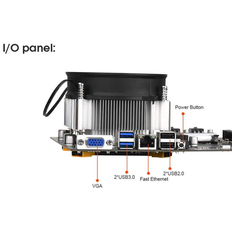 SZMZ ETH-B75 Professional Multi-slots Motherboard with Fan - Motherboard by PMC Jewellery | Online Shopping South Africa | PMC Jewellery | Buy Now Pay Later Mobicred