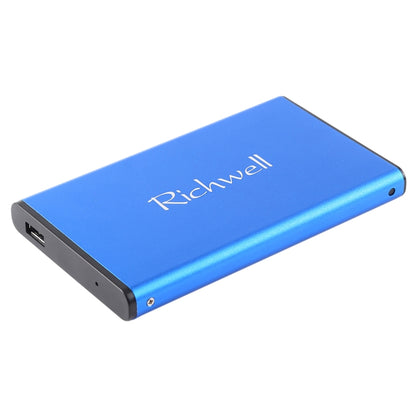 Richwell SATA R2-SATA-250GB 250GB 2.5 inch USB3.0 Super Speed Interface Mobile Hard Disk Drive(Blue) - External Hard Drives by Richwell | Online Shopping South Africa | PMC Jewellery | Buy Now Pay Later Mobicred