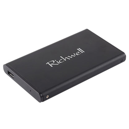 Richwell SATA R2-SATA-320GB 320GB 2.5 inch USB3.0 Super Speed Interface Mobile Hard Disk Drive(Black) - External Hard Drives by Richwell | Online Shopping South Africa | PMC Jewellery | Buy Now Pay Later Mobicred