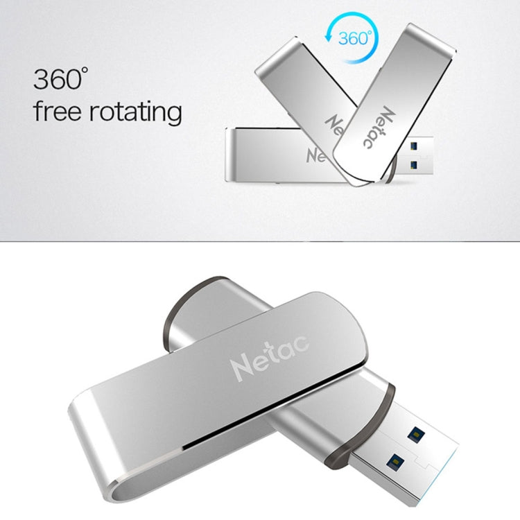 Netac U388 64GB USB 3.0 Twister Secure Encryption Flash Disk - USB Flash Drives by Netac | Online Shopping South Africa | PMC Jewellery | Buy Now Pay Later Mobicred