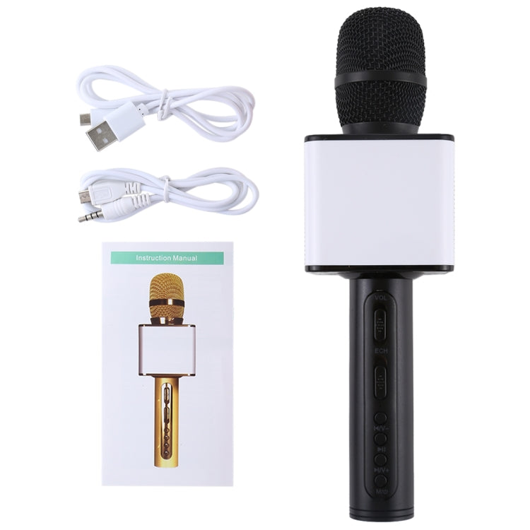 SDRD SD-08 Double Speakers High Sound Quality Handheld KTV Karaoke Recording Bluetooth Wireless Condenser Microphone(Black) - Microphone by PMC Jewellery | Online Shopping South Africa | PMC Jewellery | Buy Now Pay Later Mobicred